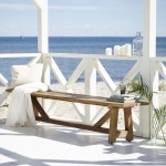 GEORGE ławka teakowa