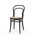 TON 14 krzesło z plecionką rattanową B105 Dark wenge