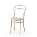 TON 14 krzesło z plecionką rattanową B276 White powder
