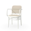 TON 811 krzesło z plecionką rattanową B20 White