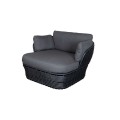 BASKET Lounge fotel Cane-line Graphite