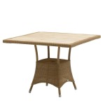 LANSING Cane-line stół ogrodowy  100x100