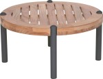 TARO stolik Teak okrągły 55 cm. 