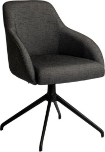 TURN  krzesło  obrotowe - silk black. 