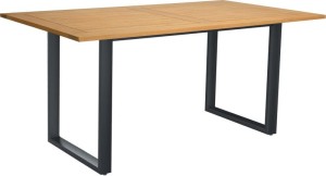 STÓŁ  na płozach 180x100  anthracite.