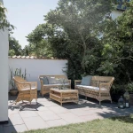 CHARLOT zestaw wypoczynkowy. Georgia Garden Natural.  