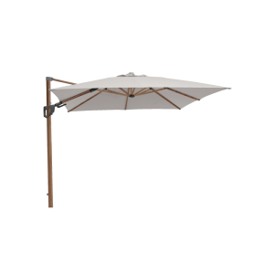 HYDE luxe tilt parasol przeciwsłoneczny 3x3 ( kolor:drewno/ Dusty White) 