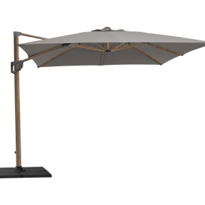 HYDE luxe parasol przeciwsłoneczny 3x4 ( kolor: drewno/Taupe ) 