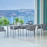 MOMENTS Cane-line zestaw ze stołem PURE