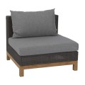 FONTANA moduł środkowy z podstawą teak
