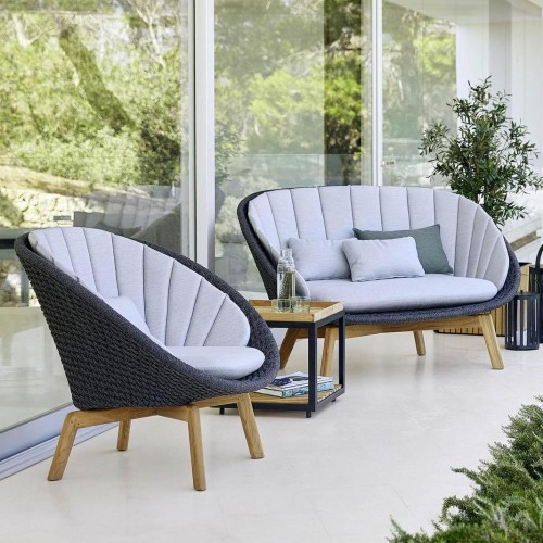 PEACOCK ROPE luksusowe meble plenerowe