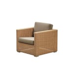 CHESTER Cane-line fotel 5490U (Poduszka: TAUPE YS97)