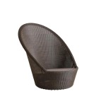 KINGSTON SUNCHAIR Cane-line obrotowy fotel MOCCA