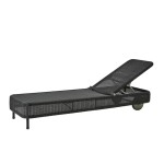 PRESLEY  łóżko do opalania czarne