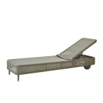 PRESLEY  łóżko do opalania taupe