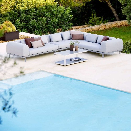 SPACE luksusowe sofy tarasowe (A+B+B)