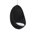 Hanging EGG Chair Black