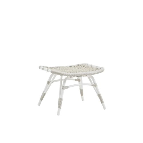 MONET podnóżek ogrodowy Dove White