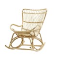 MONET rattanowy fotel bujany
