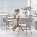 MICHEL stół 120 cm z krzesłami ABBEY