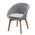 PEACOCK krzesło Cane-line 5454ROLGT_5454YSN96