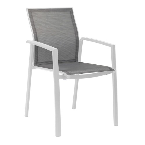 KARI białe krzesło ogrodowe STERN 416868