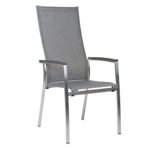 MIKA krzesło ogrodowe z wysokim oparciem