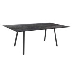 INTERNO stół alu 180x100 round antracyt