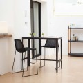 BREEZE Cane-line krzesła barowe ze stołem CUT