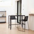 BREEZE Cane-line krzesła barowe ze stołem CUT