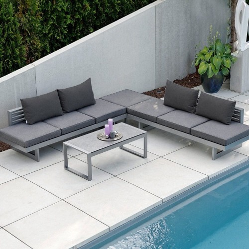 HOLLY zestaw wypoczynkowy grafit