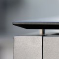STERN Table System. Stół z blatem Silverstar Vintage grey