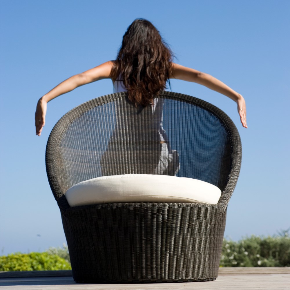 KINGSTON sunchair Cane-line Foersom & Hiort-Lorenzen